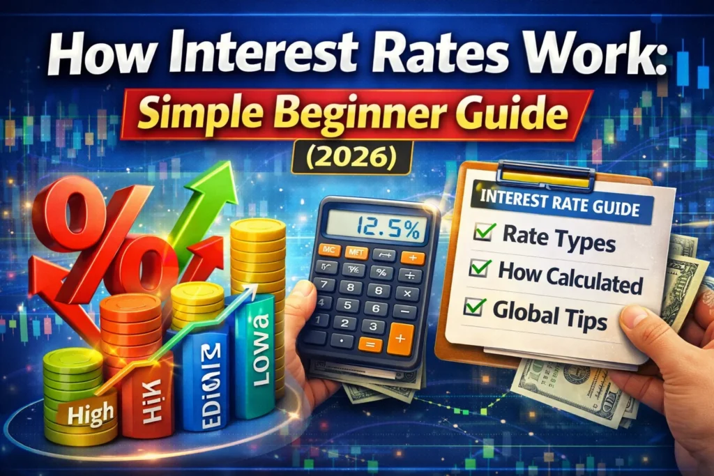 How Interest Rates Work: Simple Beginner Guide (2026)
