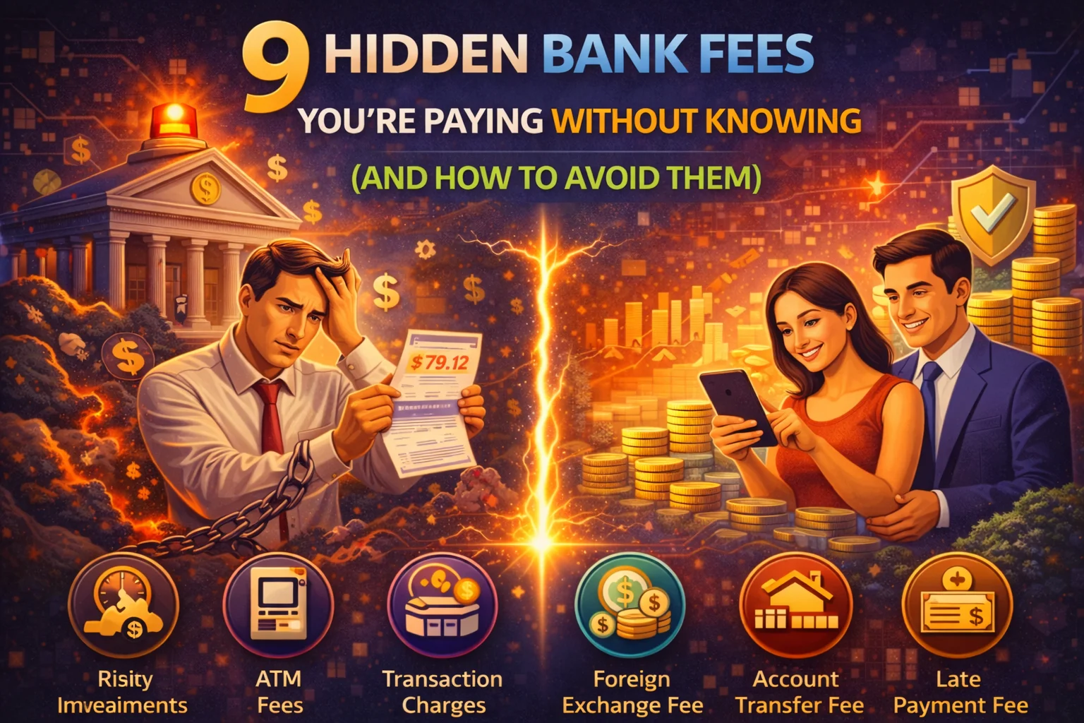 9 Hidden Bank Fees You’re Paying Without Knowing (And How to Avoid Them)
