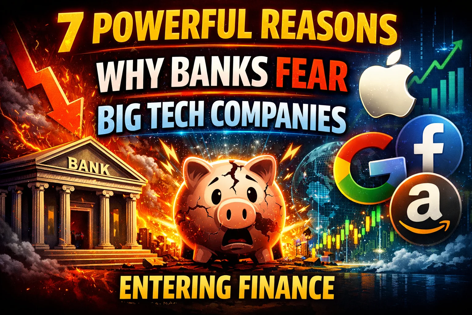 7 Powerful Reasons Why Banks Fear Big Tech Companies Entering Finance